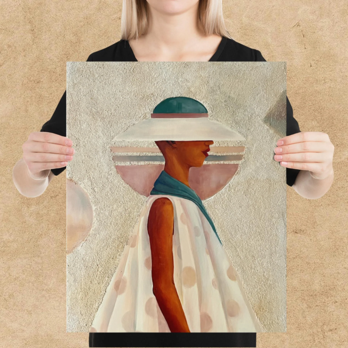 Triangular Minimalism Print