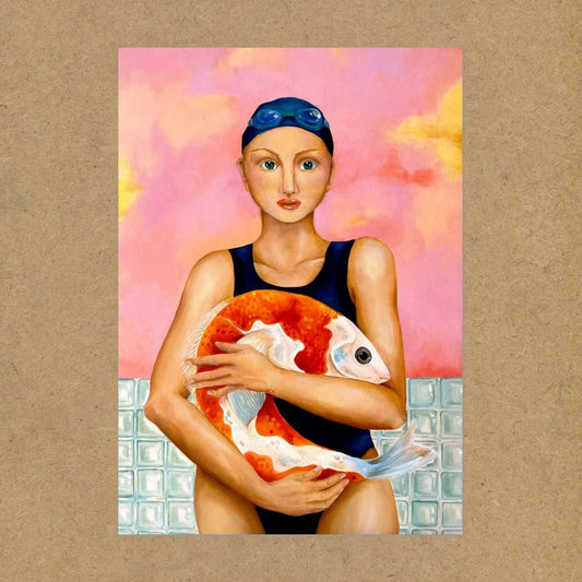 A Fish in the Pool Print