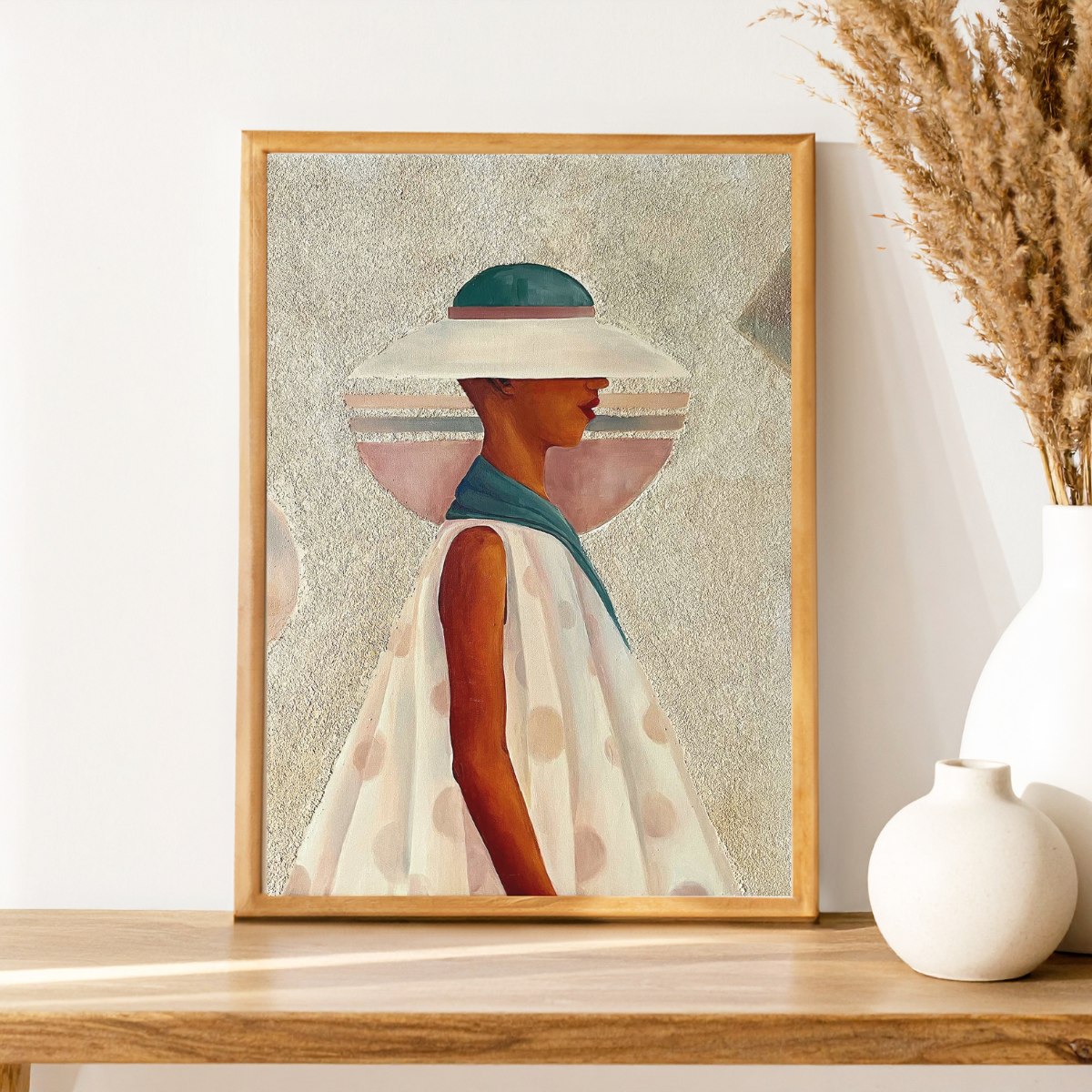 Triangular Minimalism Print