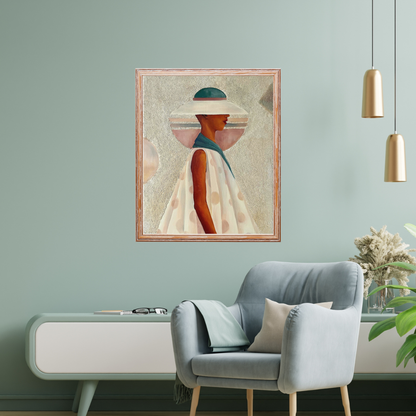 Triangular Minimalism Print