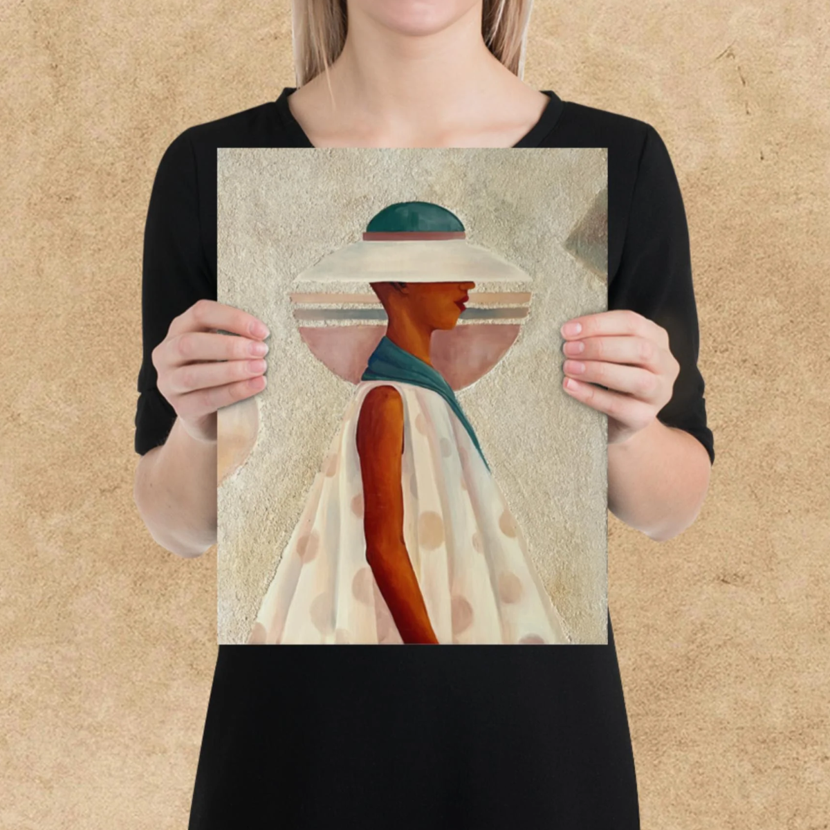 Triangular Minimalism Print