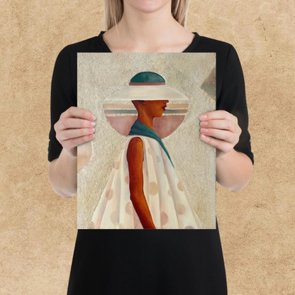 Triangular Minimalism Print