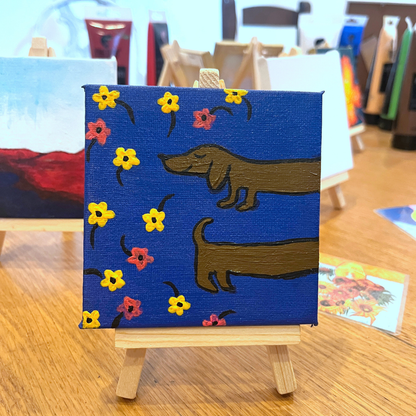 ¡Taller de mini-lienzo! 🖼️