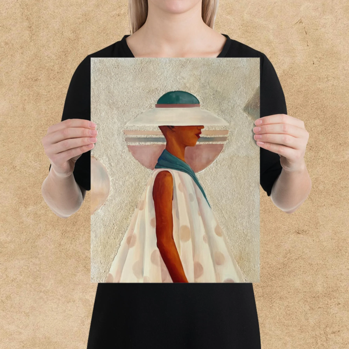 Triangular Minimalism Print